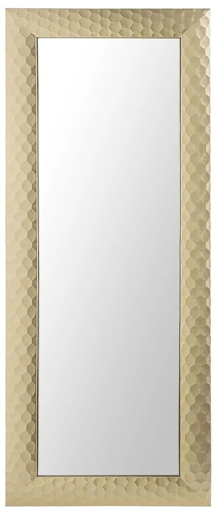 Espelho de parede 50 x 130 cm dourado ANTIBES Beliani