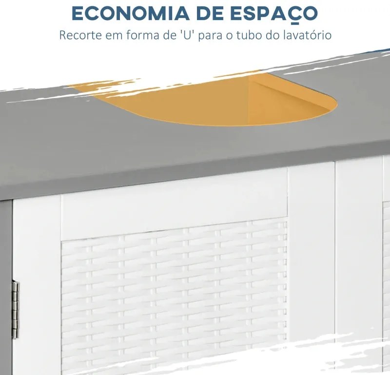 Armário de Lavatório Sea - Design Contemporâneo