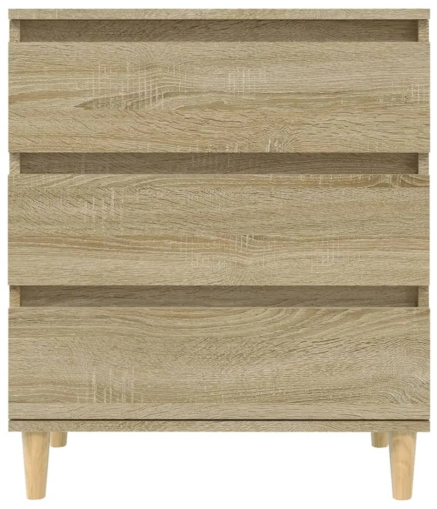 Aparador 60x35x70 cm derivados de madeira cor carvalho sonoma