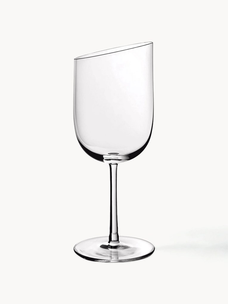 Copos de vinho branco de cristal NewMoon, 4 uni.