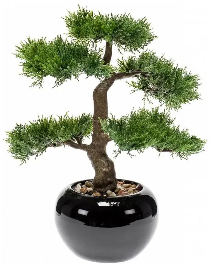 Plantas e Flores Artificiais Emerald  bonsai cedro artificial 34 cm