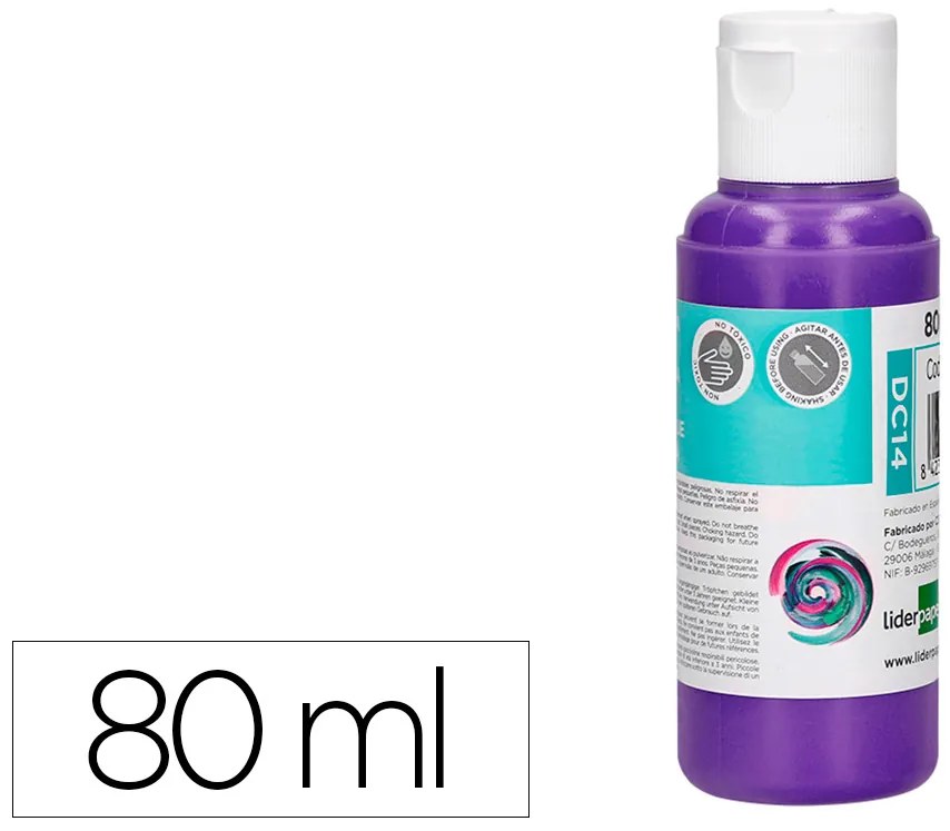 Pintura Acrilica Frasco de 80 Ml Violeta