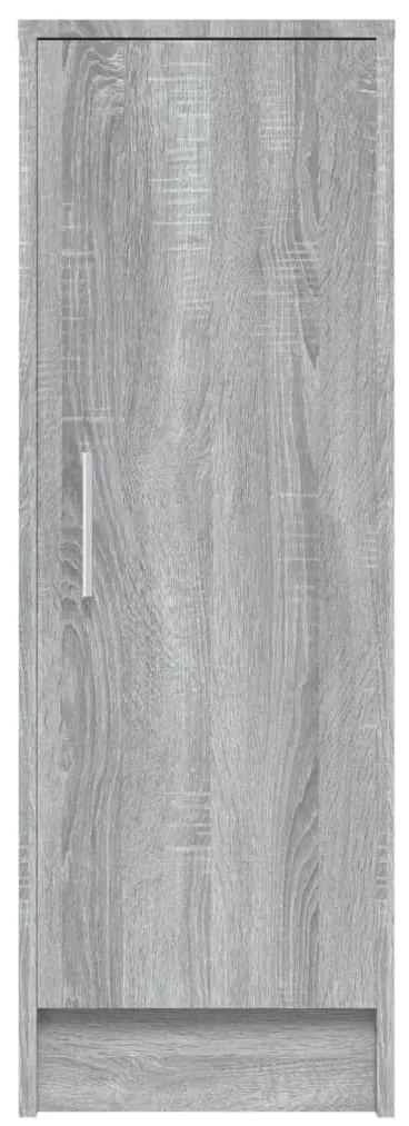 Sapateira 32x35x92 cm derivados de madeira cinzento sonoma