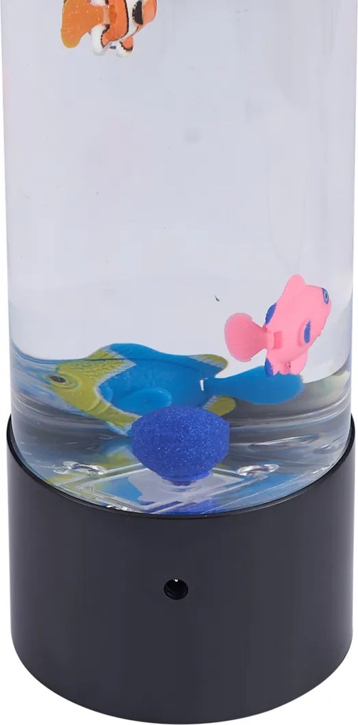 Tubo de Bolhas Preto 30cm incl. LED RGB - Sealife