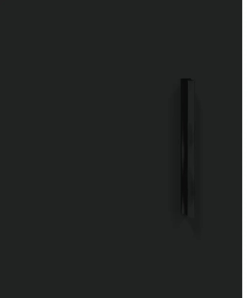 Aparador 69,5x34x90 cm derivados de madeira preto