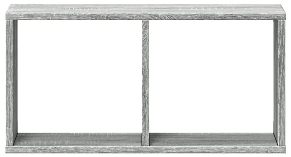 Armário de parede 60x16x30 cm deriv. madeira cinzento sonoma