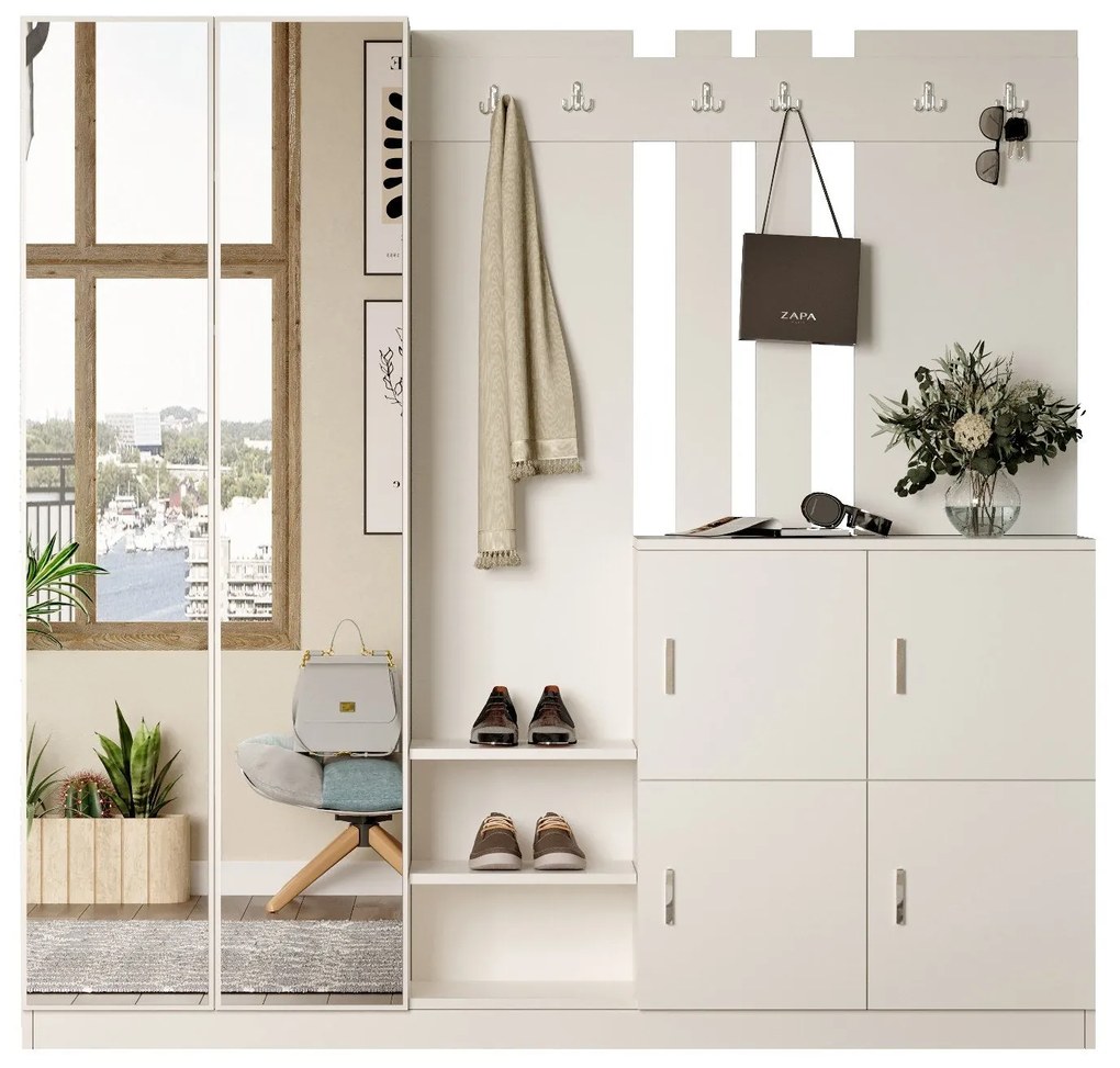 Bengaleiro DD9 – Branco – 187,2 x 180 x 37,5 cm