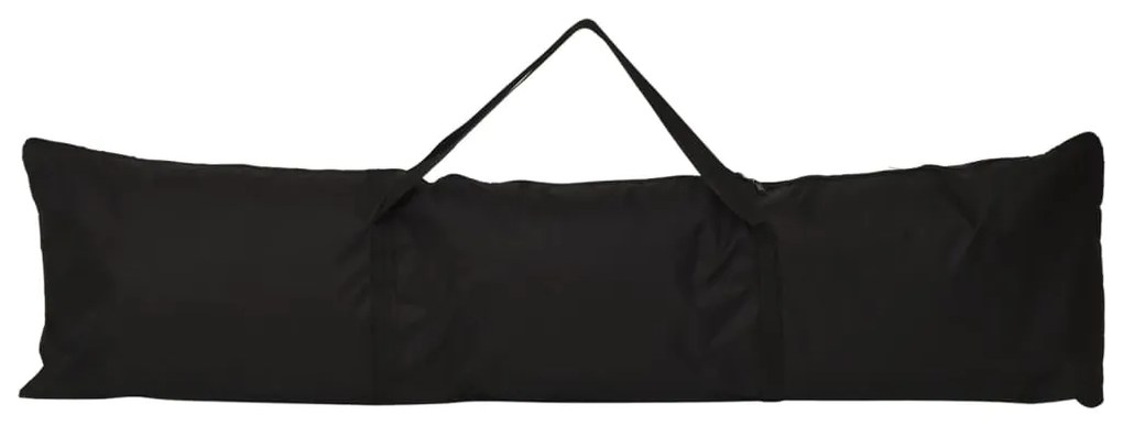 Rede basebol portátil 183x182x183cm aço/poliéster laranja/preto