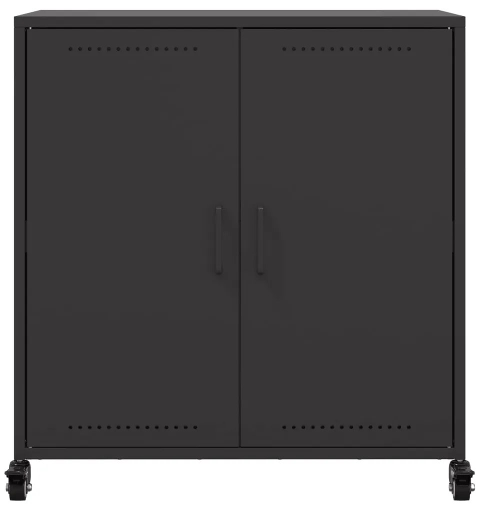 Aparador 68x39x72 cm aço preto