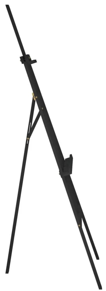 Cavalete 53,5x95x127 cm madeira de pinho maciça preto