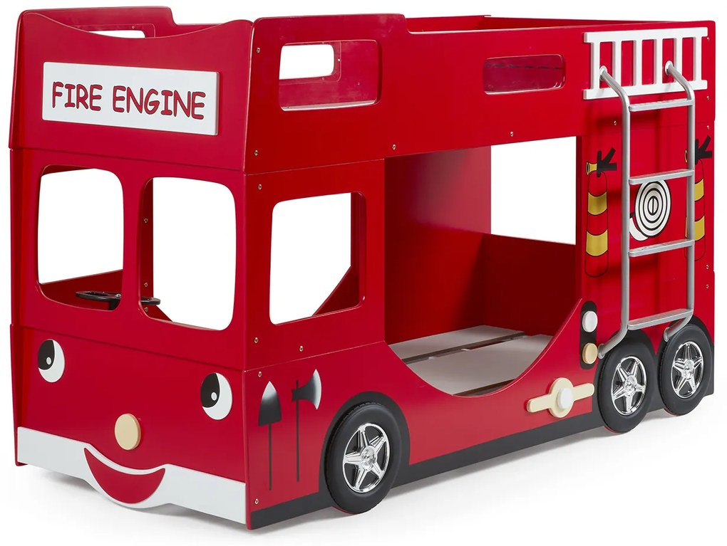 Beliche Infantil Camião dos Bombeiros NEW FIRE TRUCK Vermelho