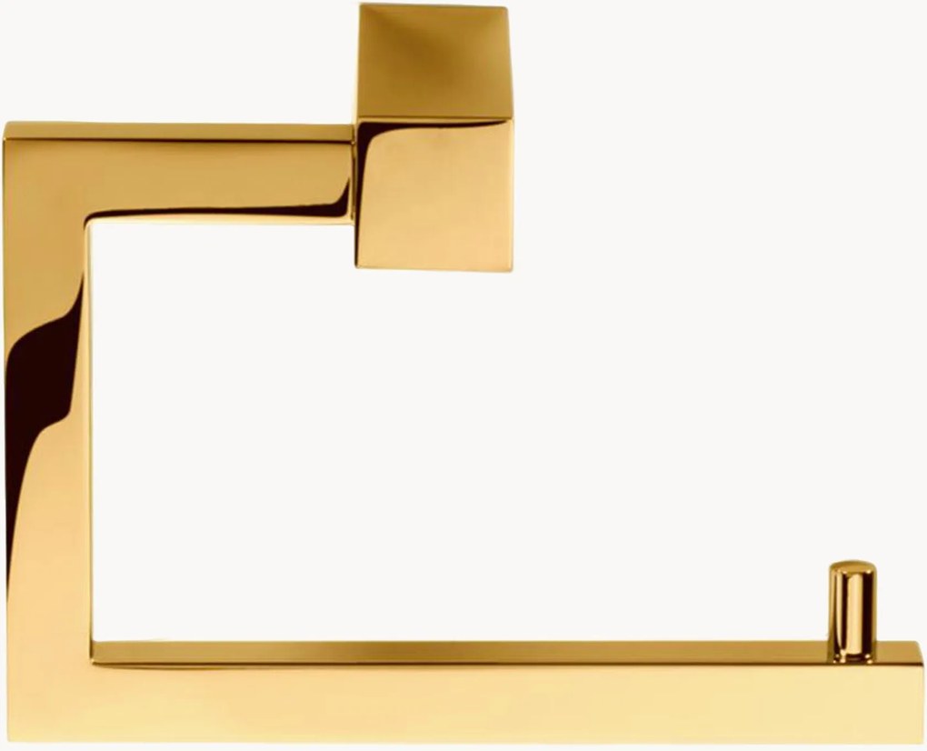 Suporte de papel higiénico em latão Corner