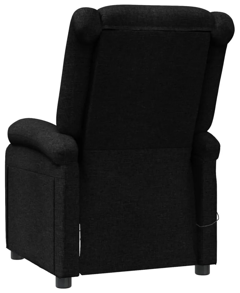 Poltrona de massagens tecido preto