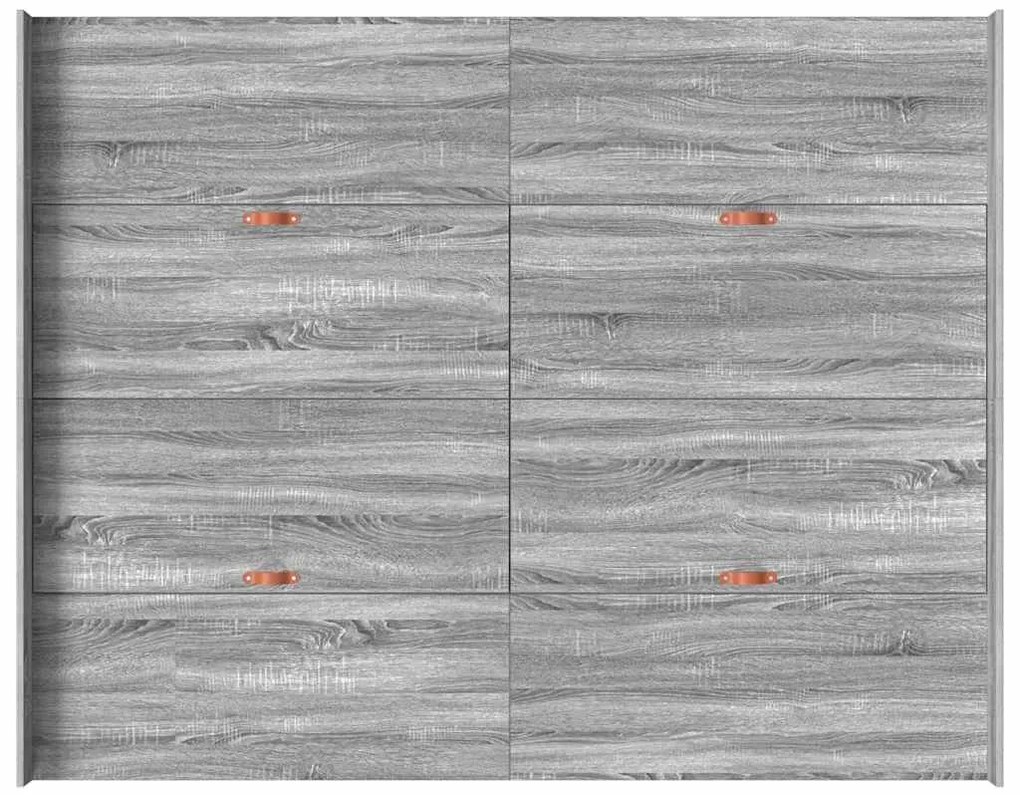 Estrado de cama com arrumação Sonoma cinzento 150 x 200 cm