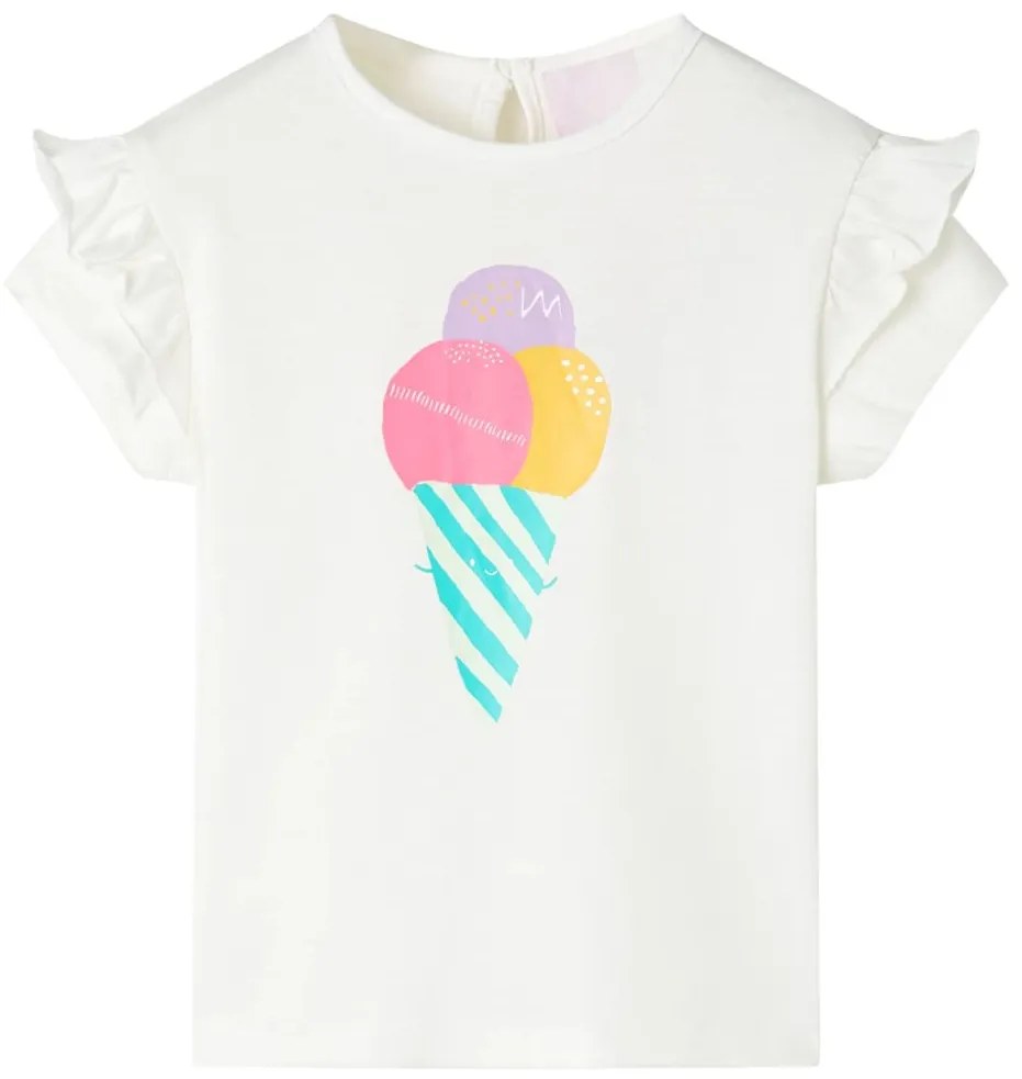 T-shirt infantil cor cru 128