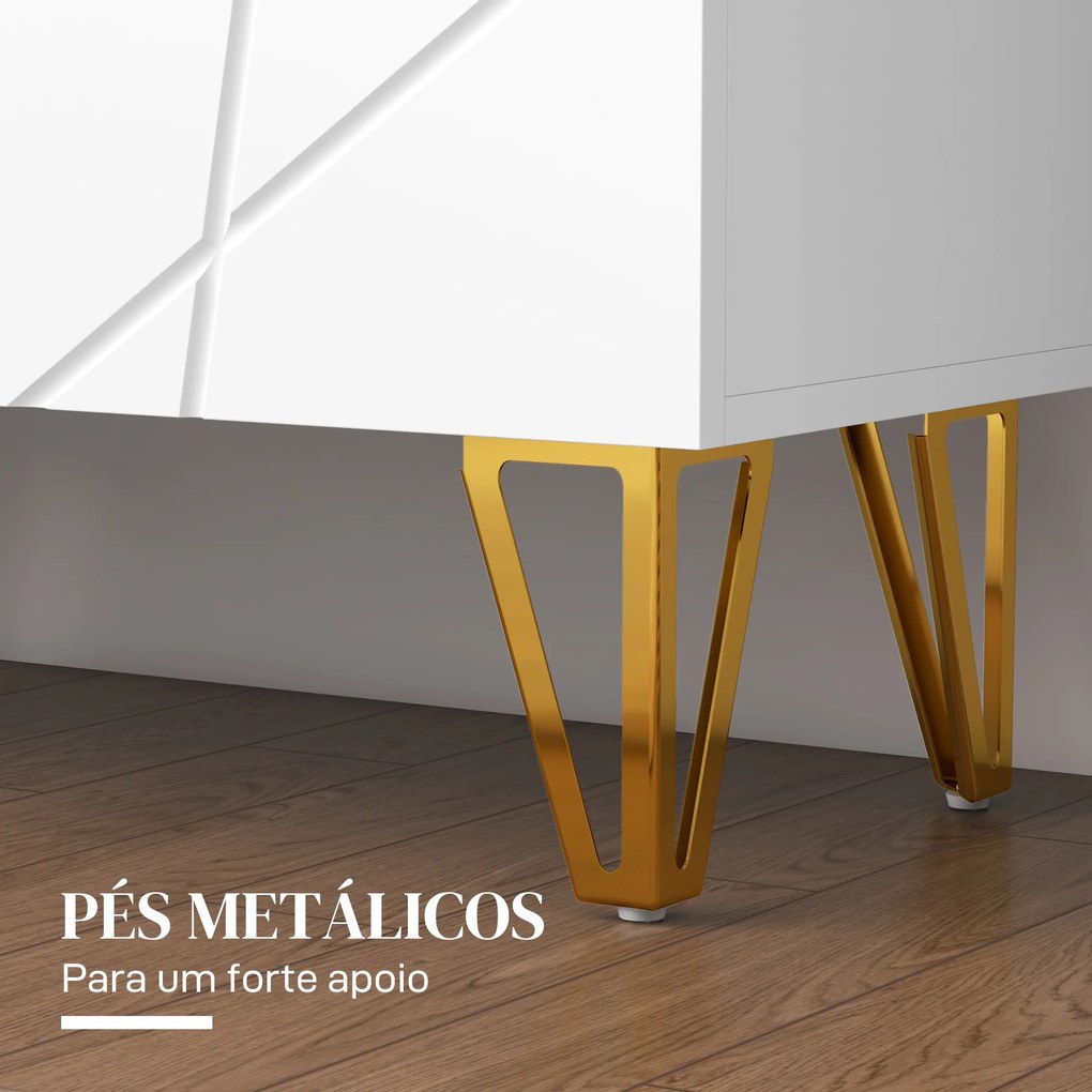 Móvel Sapateira de Entrada Armário Sapateira com Prateleiras Ajustáveis para 15-20 Pares de Sapatos 72x31,5x95 cm Branco