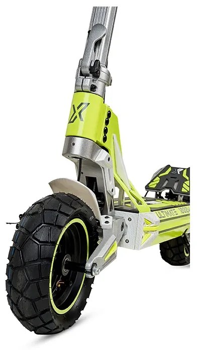 Trotinete eléctrica Bateria Litio 48V M41 Tank | 2025 Model Velocidade até 45km/h, Autonomia até 40 - 50km Branco/Verde