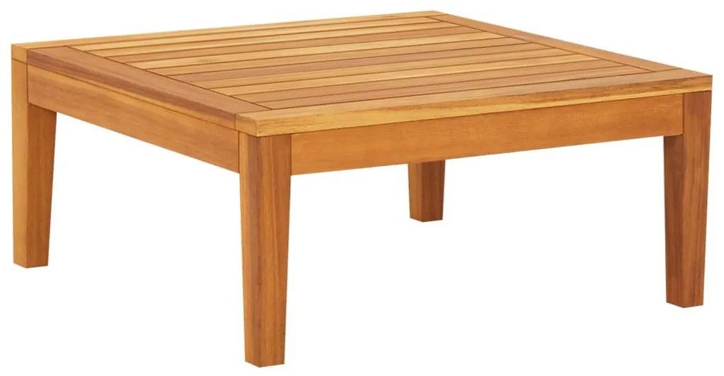 5 pcs conj. lounge de jardim c/ almofadões cinza-escuro acácia