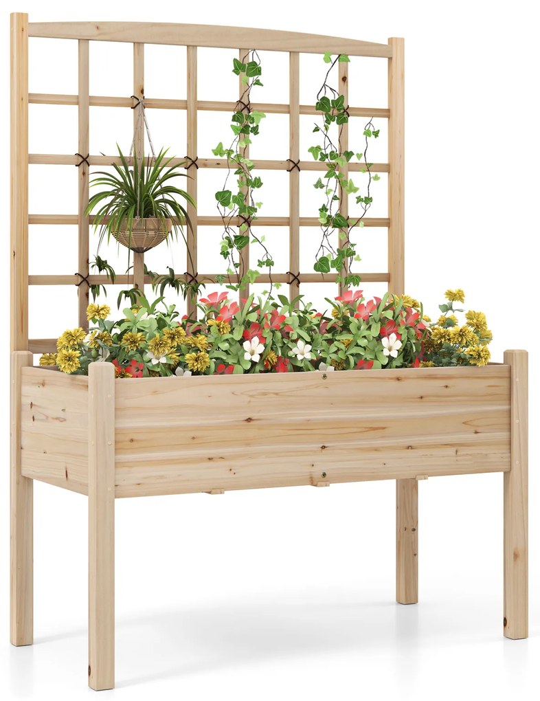 Treliça de pepino para plantas trepadeiras ao ar livre - preta