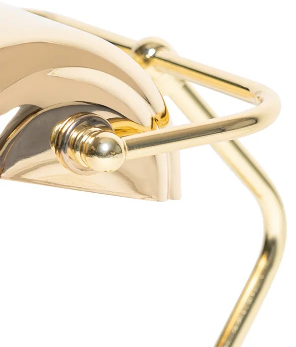 Candeeiro de Mesa Clássico/Candeeiro de Escrivão Latão - Banker