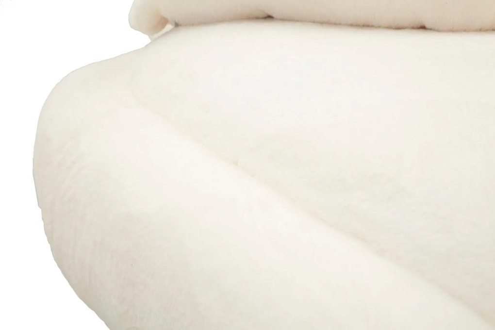 Sofá Glam Soffy Plus de 2 Lugares em Pelo Sintético – 133x68x69 cm – B