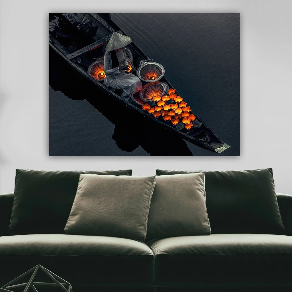 Pintura Decorativa em Tela 1125442631_70100 – Multicolor – 70 x 100 cm