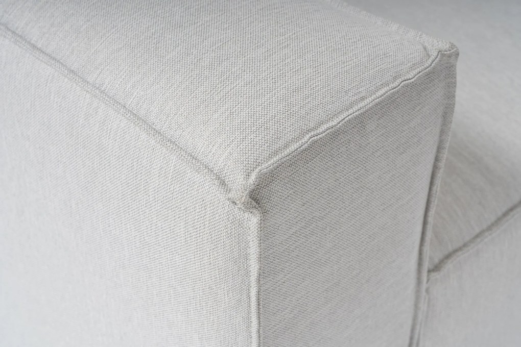 Sofá de 2 Lugares Fora – Cinzento Claro – 66x248 cm