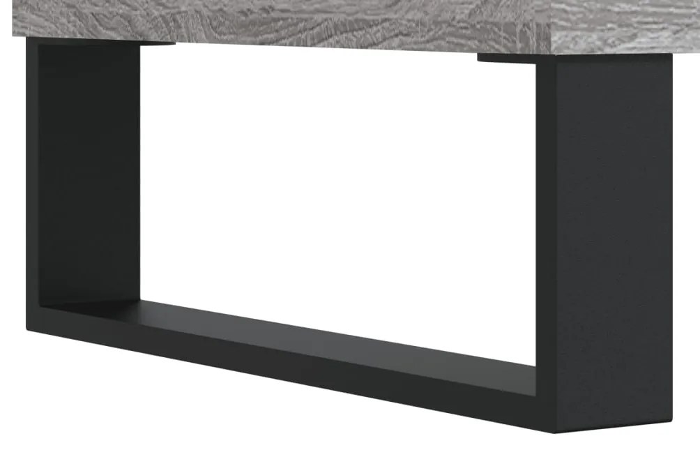 Móvel de TV 150x36x30 cm derivados de madeira cinzento sonoma