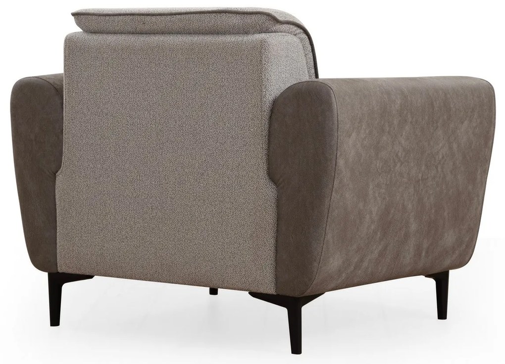 Sofá de 1 Lugar Aren – Cinzento – 100x85x85 cm