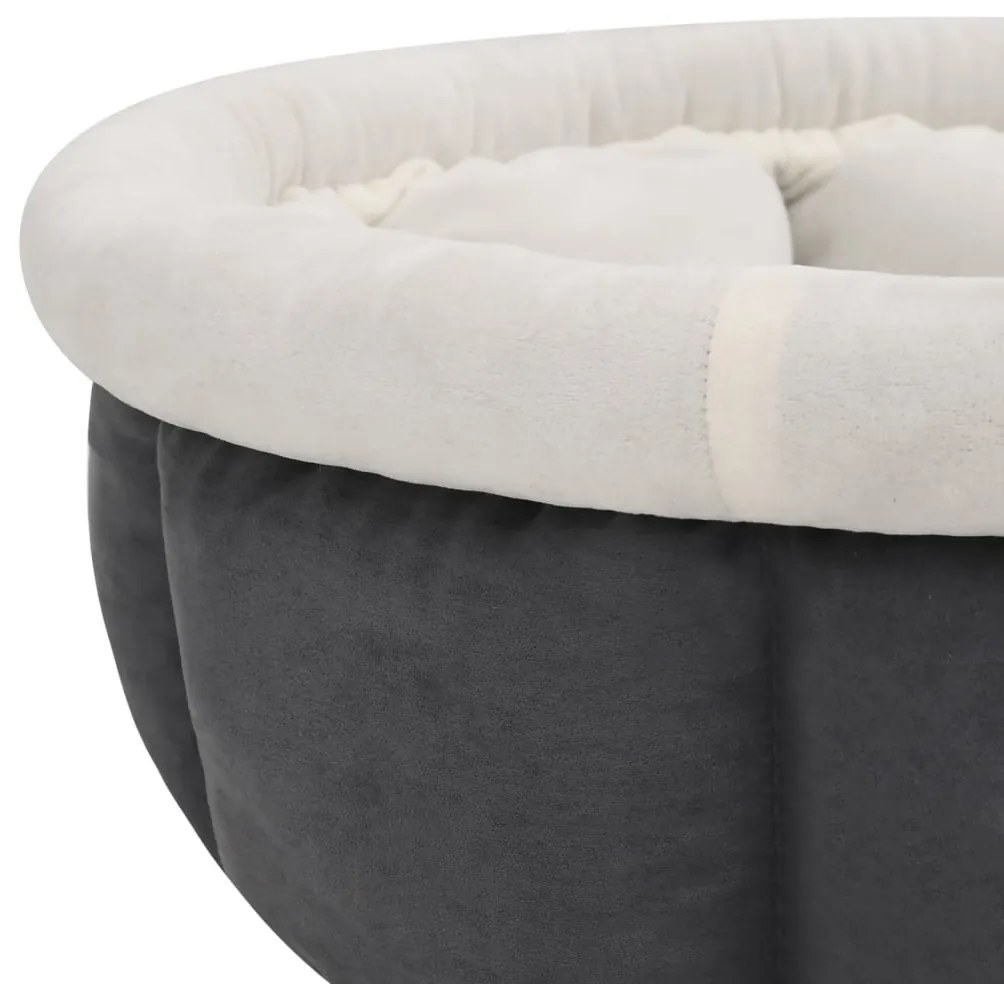 Cama para cães 40x40x20 cm cinzento