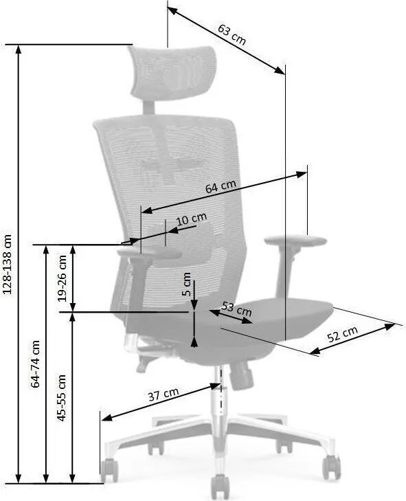 Cadeira de escritório Houston 388