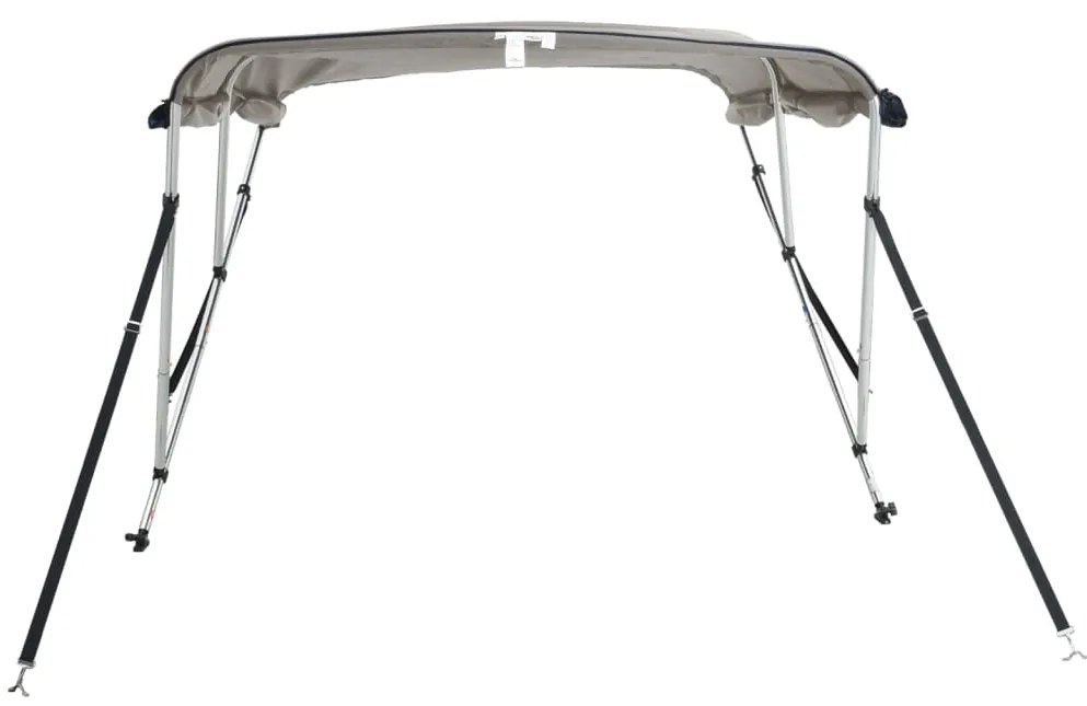 Toldo de 3 arcos Bimini c/ paredes laterais 183x(185-198)x137cm