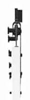 Porta Deslizante vidaXL com Conjunto de Hardware 'ORKDAL'Branca 83x202