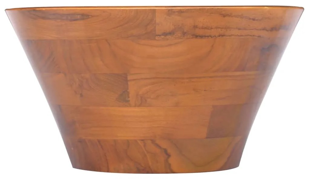 Lavatório Φ40x20 cm madeira de teca maciça