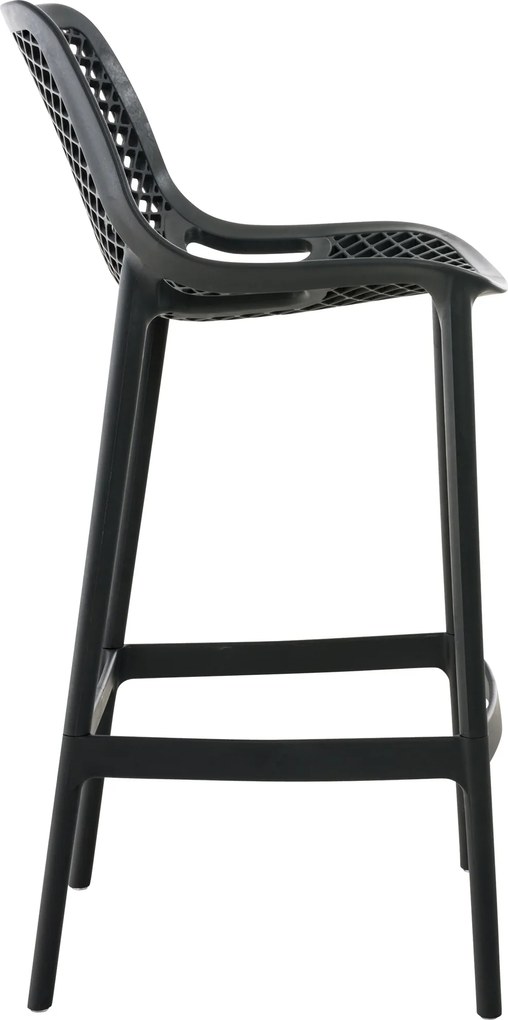 Banco de bar Air (1 UNIDADE) 45 x 105 x 53 cm Preto