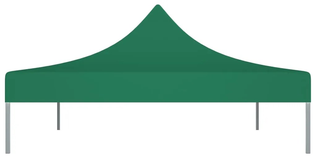 Teto para tenda de festas 4x3 m 270 g/m² verde