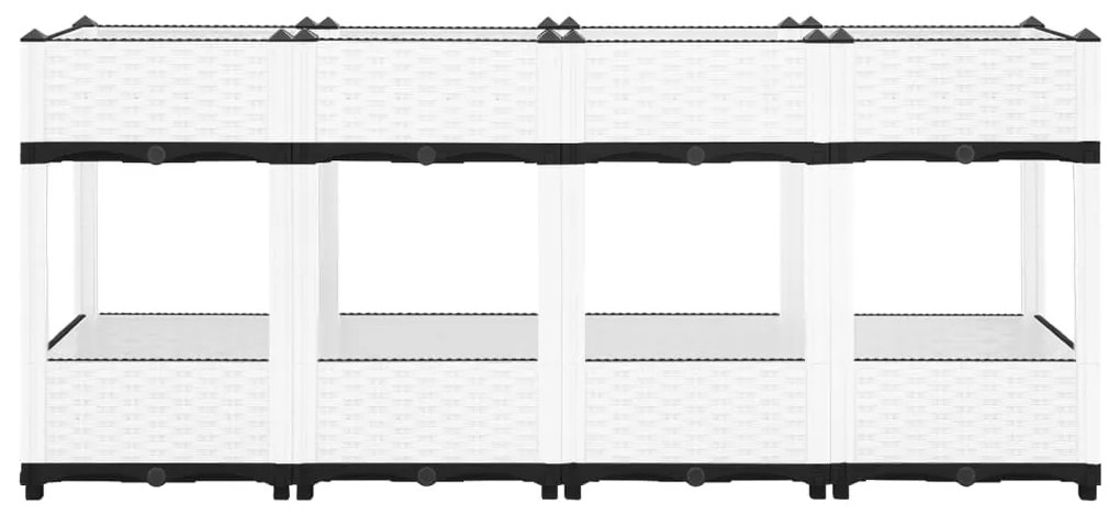 Canteiro elevado 160x40x71 cm polipropileno