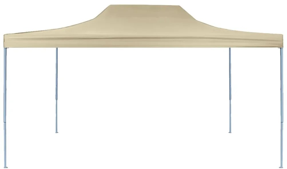 Tenda dobrável profissional para festas 3x4 m aço creme