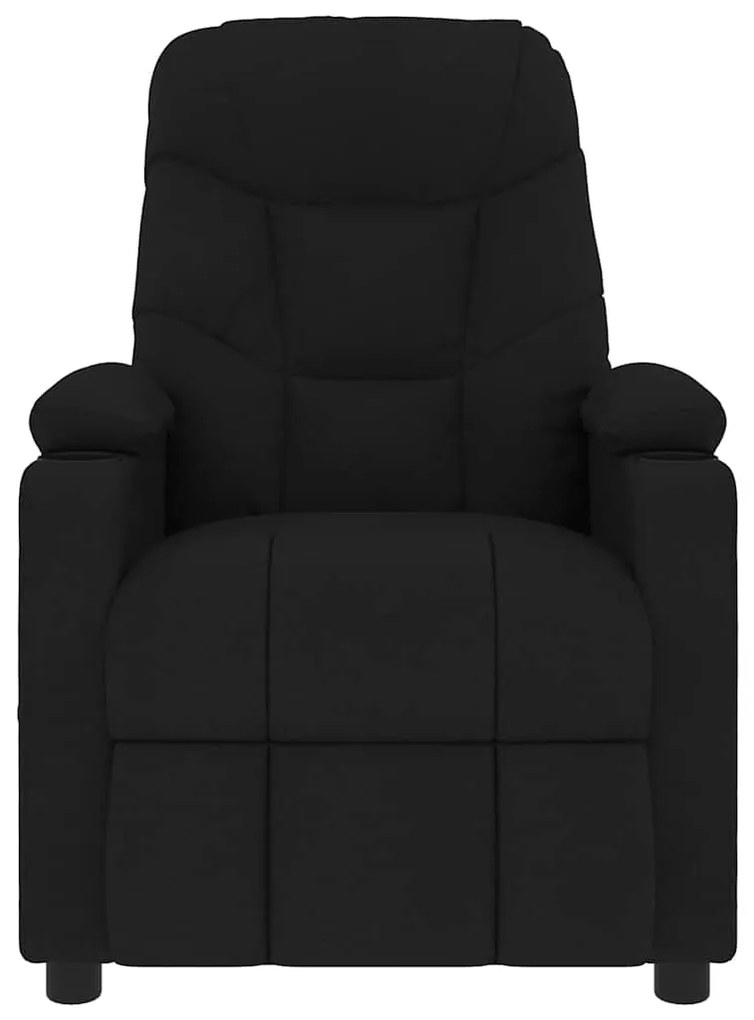 Poltrona de massagens tecido preto