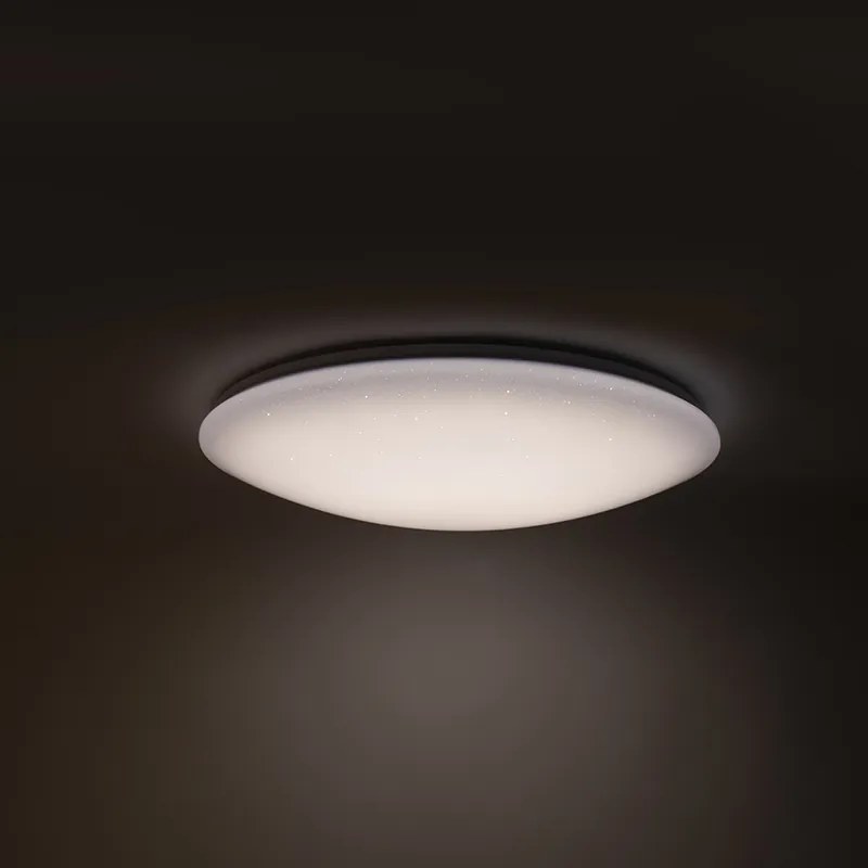 Luminária de teto LED com efeito estrela de 60cm com controle remoto - Extrema Moderno