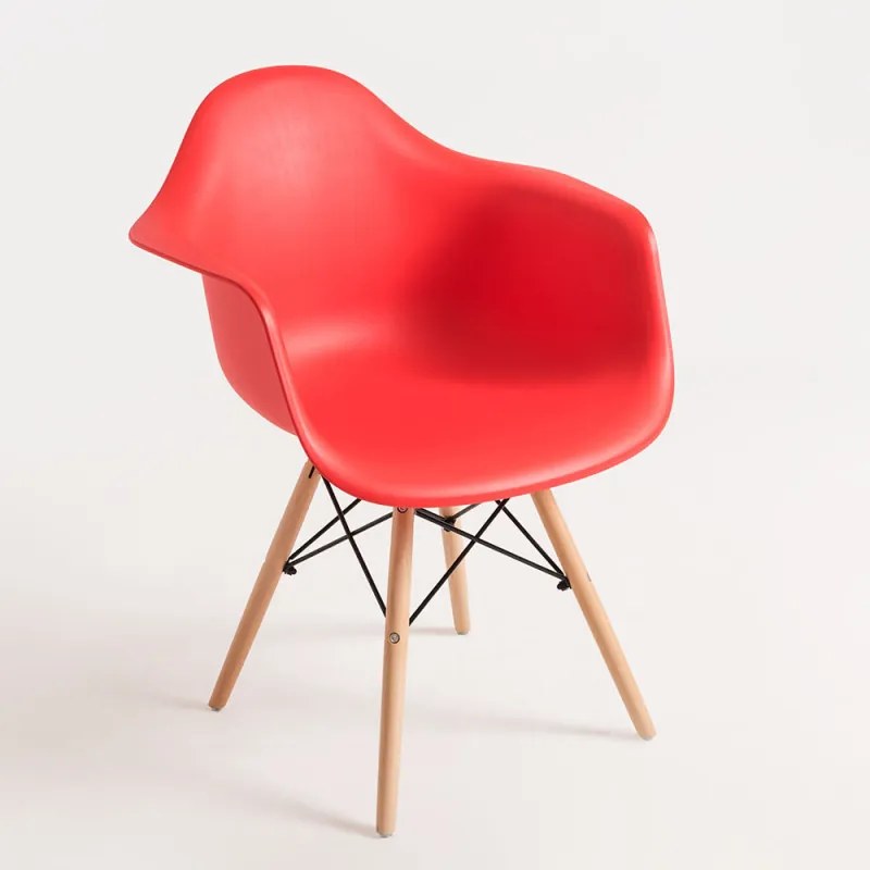 Cadeira Copenhaga Cor: Vermelho
