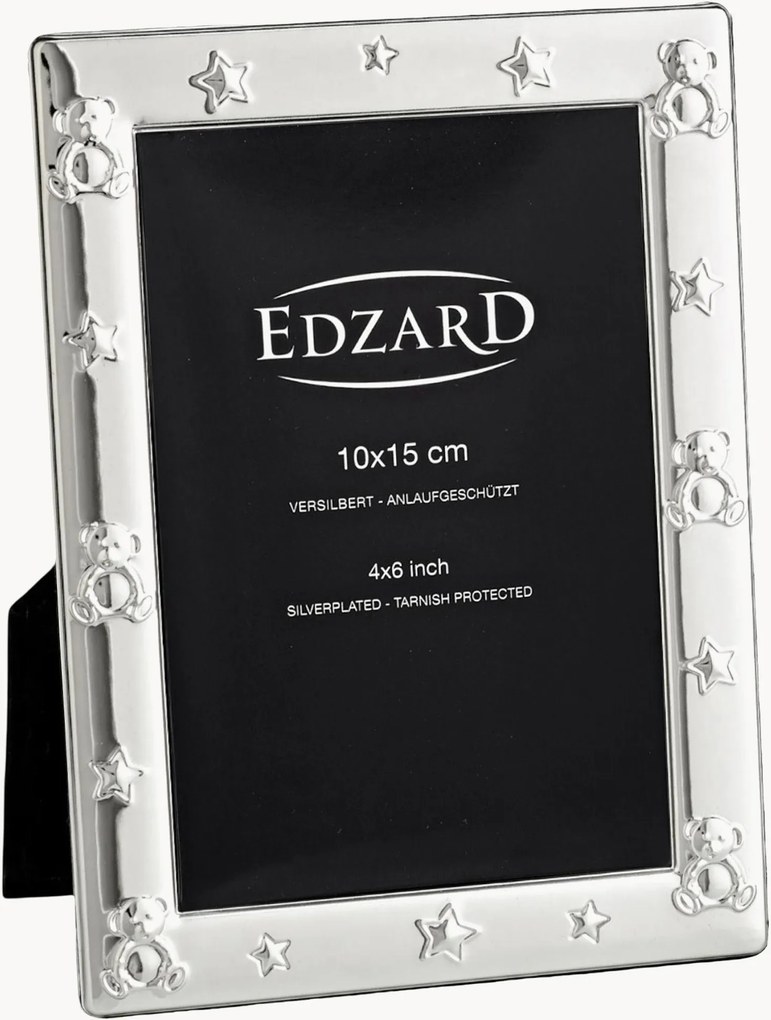 Moldura para fotos banhada a prata Paula