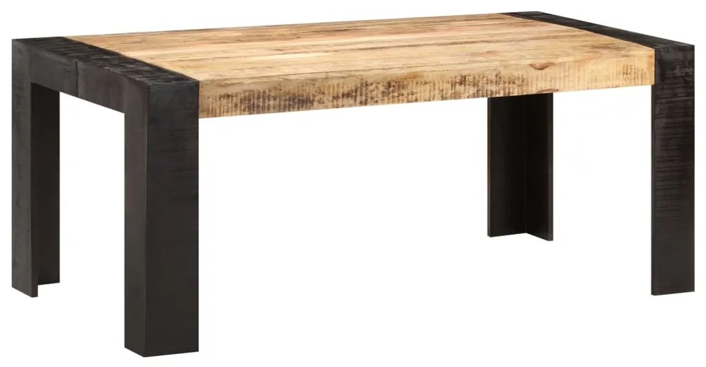 Mesa de jantar 180x90x76 cm madeira de mangueira maciça