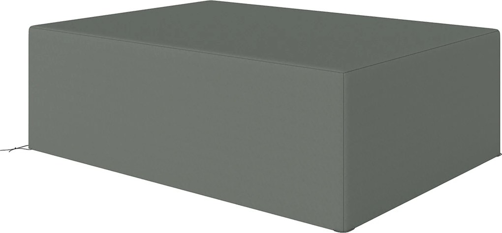 Capa para mobiliário de jardim, capa impermeável, à prova de vento e com proteção UV para conjunto de jardim, 275 x 205 x 90 cm, cinzenta