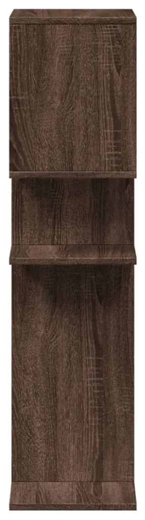 Estante divisória 92x29x112 cm deriv. madeira carvalho castanho