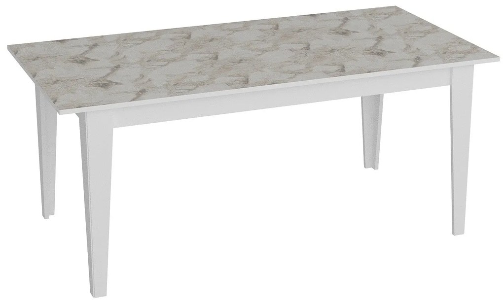 Mesa de Jantar Polka – Branco – 180x76,8x90 cm