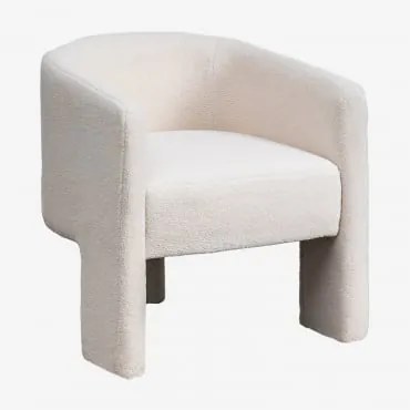Poltrona De Tosquia Xastru Branco - Sklum