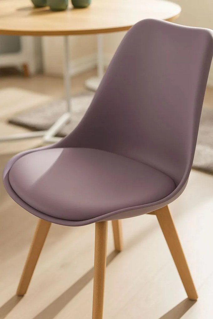 Pack 4 Cadeiras Synk Basic - Lavanda