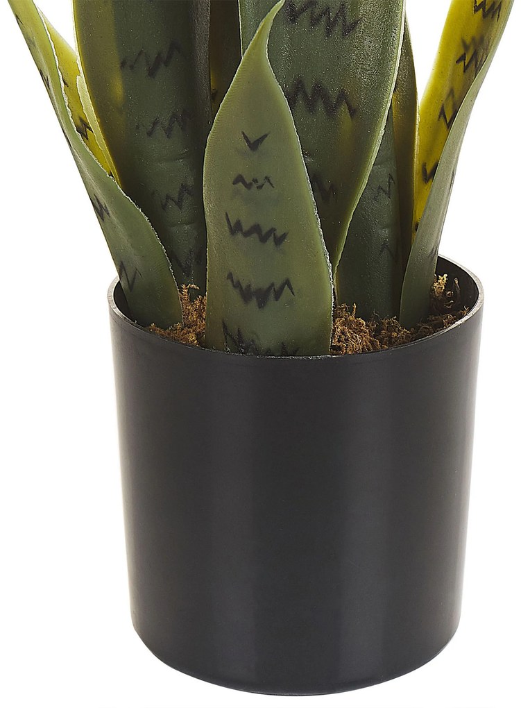 Planta artificial em vaso 40 cm SNAKE PLANT Beliani