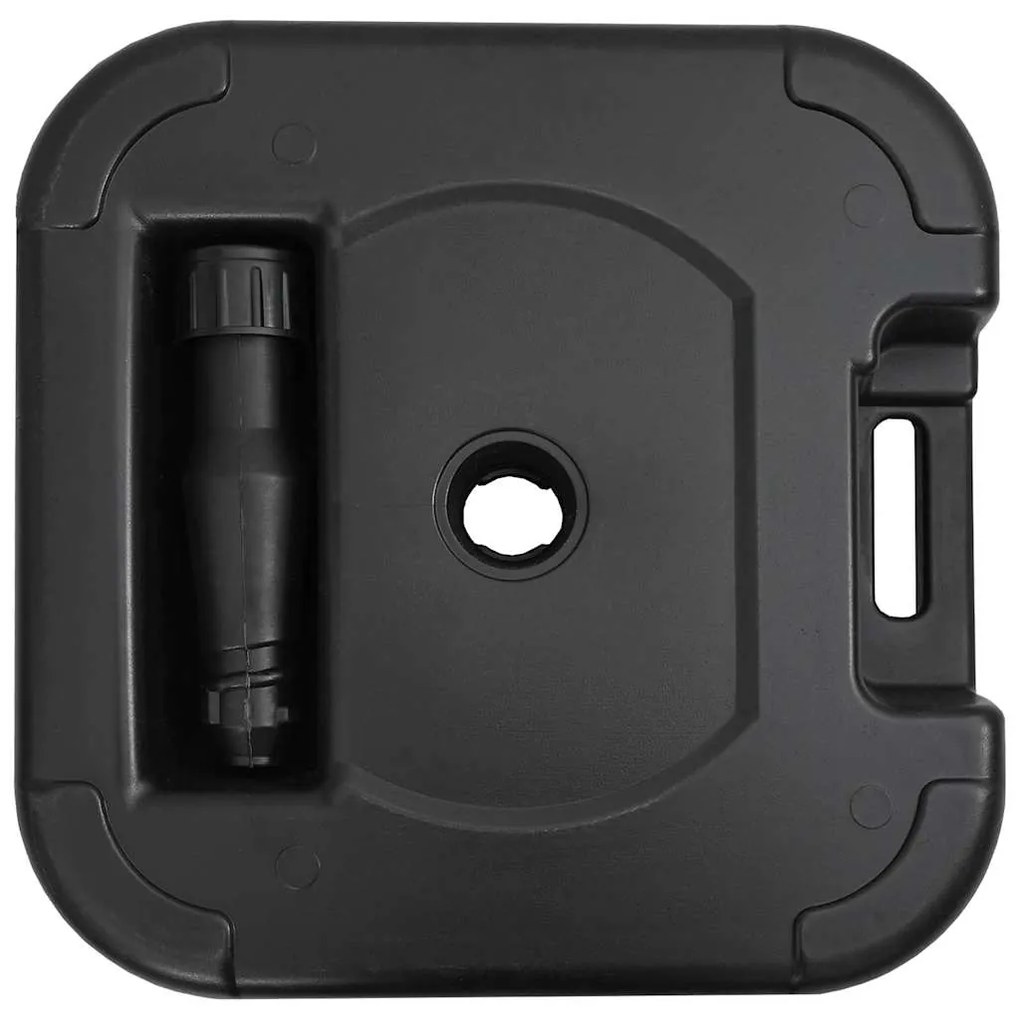 Base para Parasol de Exterior vidaXL com 28 kg de Areia ou 24 L de Águ